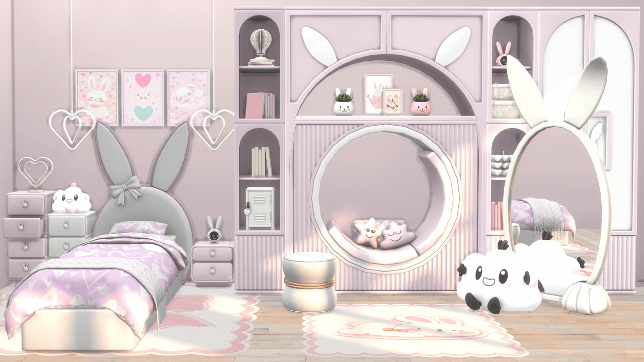 Галерея мода Набор для детской Kids Bunny Bedroom #2